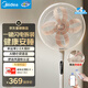 美的（Midea）【幸運草安睡2.0 MAX】一鍵閃裝/直流變頻家用輕音電風(fēng)扇語(yǔ)音遙控落地扇 大風(fēng)量一級能效臥室電扇