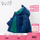 戴維貝拉（DAVE＆BELLA）童裝幼兒外衣保暖男童羽絨服兒童冬裝幼童衣服寶寶羽絨衣男孩上衣 藏青色 80 cm（建議身高73-80cm）