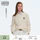 Teenie Weenie小熊女裝毛衣秋季復古學(xué)院老錢(qián)風(fēng)絞花針織衫 象牙白 S