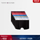 Tommy Hilfiger【七條裝】男裝撞色提花棉質(zhì)微彈舒適貼身四角褲平角內褲 淺藍/白/紅/藍/灰/紫紅/熒光紅0VP L