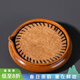 容山堂茗嘉棕絲陶瓷茶盤(pán)紫砂壺承干泡臺儲水小茶盤(pán)壺托杯墊功夫茶具茶承 棕絲壺承-古陶