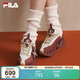 FILA VETTA斐樂(lè )官方楊冪同款女鞋老爹鞋2026春新年款休閑運動(dòng)鞋V頭鞋