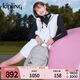凱浦林【生日禮物】kipling女款26春夏新款簡(jiǎn)約雙肩背包書(shū)包|SEOUL系列 M-巖石灰