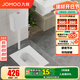 九牧（JOMOO）蹲便器 雙檔節水水箱抗污蹲便器 防臭勁沖自潔蹲便器套裝 套裝1-【靜音水箱+前排帶彎】