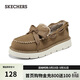 斯凱奇（Skechers）女鞋加絨保暖豆豆鞋蝴蝶結單鞋樂(lè )福鞋休閑鞋114765