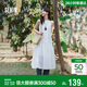 森馬（Semir）連衣裙女海邊度假掛脖兩穿長(cháng)裙2025夏季蝴蝶結初戀裙109325114011