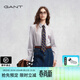 GANT/甘特25秋季新款女士純棉豎條紋襯衣學(xué)院風(fēng)收腰顯瘦長(cháng)袖襯衫 604-哈佛紅 S