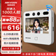HIKVISION?？低暼四橀T(mén)禁一體機門(mén)禁考勤機4.3寸觸摸屏200萬(wàn)雙攝刷臉考勤機人臉+刷卡+密碼D10 S