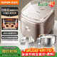 蘇泊爾（SUPOR）電飯煲0涂層電飯鍋3-4人大容量4升一級能效IH加熱家用蒸煮一體不銹鋼智能多功能電飯鍋SF40HC4896