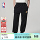 NBA勇士湖人籃網(wǎng)隊梭織字母織帶運動(dòng)休閑長(cháng)褲春秋運動(dòng)褲  湖人隊 L