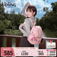 凱浦林【生日禮物】kipling女款時(shí)尚雙肩背包猴子包|CITY PACK/ZIP系列 CITY ZIP S-粉拼銀拉鏈