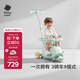 babycare雙子滑板車(chē)兒童滑板車(chē)1-3-8歲多功能遛娃神器寶寶滑滑車(chē) 螺旋藻綠