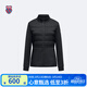 蓋世威（K·SWISS）女羽絨服秋冬新款百搭時(shí)尚鵝絨寬松保暖運動(dòng)外套198728 008正黑色 S