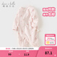 戴維貝拉（DAVE＆BELLA）春秋連體衣嬰兒衣服新生兒寶寶春季嬰幼兒服裝0-6-12個(gè)月春裝爬服 櫻桃印花【現貨】 80cm (建議身高73-80cm）