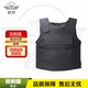 躍初 防刺服 黑色 硬質(zhì) 牛津布 防割 防暴裝備 戰術(shù)背心衣  防刺服 