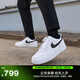 耐克空軍一號男子輕便運動(dòng)鞋春季膠底NIKE AIR FORCE 1 CT2302 100白色/黑 43