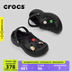 CROCS卡駱馳貝雅云彩暖棉洞洞鞋休閑棉鞋女鞋男鞋一腳蹬|208708 黑色-001 38 (240mm)