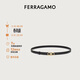 菲拉格慕（Ferragamo）女士黑色GANCINI腰帶 0675180_C  _ 90 禮物送女友