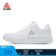 匹克板鞋男小白鞋女夏季低幫運動(dòng)鞋透氣空軍一號男鞋休閑鞋子女鞋 【男款革面】大白/淺灰 41