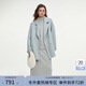 范思藍恩氣質(zhì)一手長(cháng)通勤bi備雙面呢大衣女冬季2024新款毛呢外套 淺藍色 S