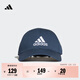 adidas經(jīng)典舒適運動(dòng)遮陽(yáng)棒球帽子男女阿迪達斯官方   藏青/白   OSFM