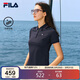 FILA 斐樂(lè )官方領(lǐng)航POLO短袖T恤女2026夏涼感透氣商務(wù)休閑針織POLO衫