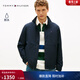 Tommy Hilfiger【戶(hù)外防水】26春夏新款男女休閑運動(dòng)輕薄立領(lǐng)徒步夾克外套 藏青色DW5 L （推薦：150-165斤）