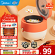 美的 電飯煲3升 簡(jiǎn)易 電飯鍋 家用2-3-4人用 迷你小型小電飯煲 機械款微壓 【 萌趣狐貍煲】 1.2L 一鍵快煮