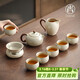 尚言坊汝窯功夫茶具整套高檔家用陶瓷泡茶壺茶杯全套裝喬遷生日新年禮物