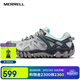 邁樂(lè )（Merrell）運動(dòng)戶(hù)外溯溪鞋ALL OUT BLAZE輕便透氣耐磨防滑速干休閑鞋 J12724灰蘭色（女款） 上新 38