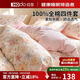 紅豆（Hodo）100%純棉四件套全棉床上用品冬季床單被套200x230cm 繁花簇1.5/1.8米床