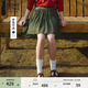 Teenie Weenie小熊女裝半身裙夏季簡(jiǎn)約休閑學(xué)院甜美短裙 橄欖綠 L