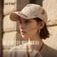CACUSS棒球帽子女士四季鴨舌帽戶(hù)外遮陽(yáng)太陽(yáng)帽韓版百搭休閑帽 卡其