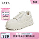 他她（TATA）厚底休閑板鞋女時(shí)尚百搭松糕小白鞋春商場(chǎng)同款GDR01CM4 米色 37