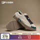 FILA FUSION斐樂(lè )潮牌帆布鞋2025年男鞋POP時(shí)尚休閑鞋低幫板鞋