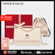 CAHOE KULLO包包女包2026年新款女士斜挎包輕奢侈單肩包時(shí)尚小方包情人節禮物 米白色【禮盒裝】--CK女包 實(shí)用走心高級感禮盒裝