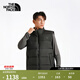 北面（The North Face）羽絨馬甲男600蓬鵝絨防潑濺防風(fēng)休閑羽絨保暖背心|8GK2 JK3/宇宙黑 XL /180