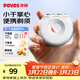 奔騰（POVOS）剃須刀甜甜圈2.0電動(dòng)迷你便攜T003月光白刮胡刀智能剃胡刀 日常送男友老公父親生日實(shí)用禮物