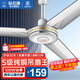 鉆石牌（DIAMOND）吊扇電風(fēng)扇銅芯電機銅線(xiàn)家用吊頂風(fēng)扇56吋工業(yè)工廠(chǎng)車(chē)間客廳吊風(fēng)扇大風(fēng)力宿舍電扇 56寸三葉S級吊扇100W（純銅電機/五檔勁風(fēng)）