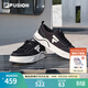 FILA FUSION斐樂(lè )潮牌男鞋章昊同款帆布鞋2025夏新款50-50運動(dòng)休閑鞋 黑/奶白-BG 41