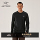 ARC'TERYX始祖鳥(niǎo) CAPTIVE ARC'WORD LS 透氣 男子 棉質(zhì)長(cháng)袖T恤 BLACK/黑色 L