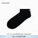 Calvin KleinJeans男士簡(jiǎn)約ck提花運動(dòng)商務(wù)休閑舒適短筒襪子 001-太空黑 1雙 均碼