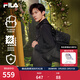 FILA斐樂(lè )黑武士|易烊千璽同款休閑男士背包雙肩包電腦包老花書(shū)包 滿(mǎn)印一-ZA XS