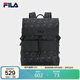 FILA斐樂(lè )官方【黑武士】男士背包冬時(shí)尚休閑翻蓋雙肩包書(shū)包電腦包