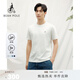 beanpole【涼感】濱波   夏季男士休閑短袖圓領(lǐng)T恤多色簡(jiǎn)約上衣 白色 M 175/92A