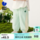 迷你巴拉巴拉男寶女寶褲子夏裝涼感防曬輕薄透氣嬰兒防蚊褲長(cháng)褲 薄荷綠41310 100