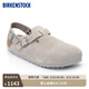 BIRKENSTOCK勃肯德國進(jìn)口新品男女款牛皮絨面革Tokio包頭系踝拖鞋 石灰色窄版1028329 37