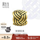 周生生黃金轉運珠 足金串珠酷黑 XL 菠蘿結雙錢(qián)環(huán)92301C定價(jià)