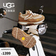 UGG春季男女同款舒適低幫系帶厚底復古老爹休閑鞋明星同款1167491 CHE | 栗色 36
