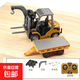 桌面迷你遙控叉車(chē)玩具合金遙控汽車(chē)電動(dòng)男孩子兒童rc2025新款小型 1:64迷你合金遙控叉車(chē)+托板
